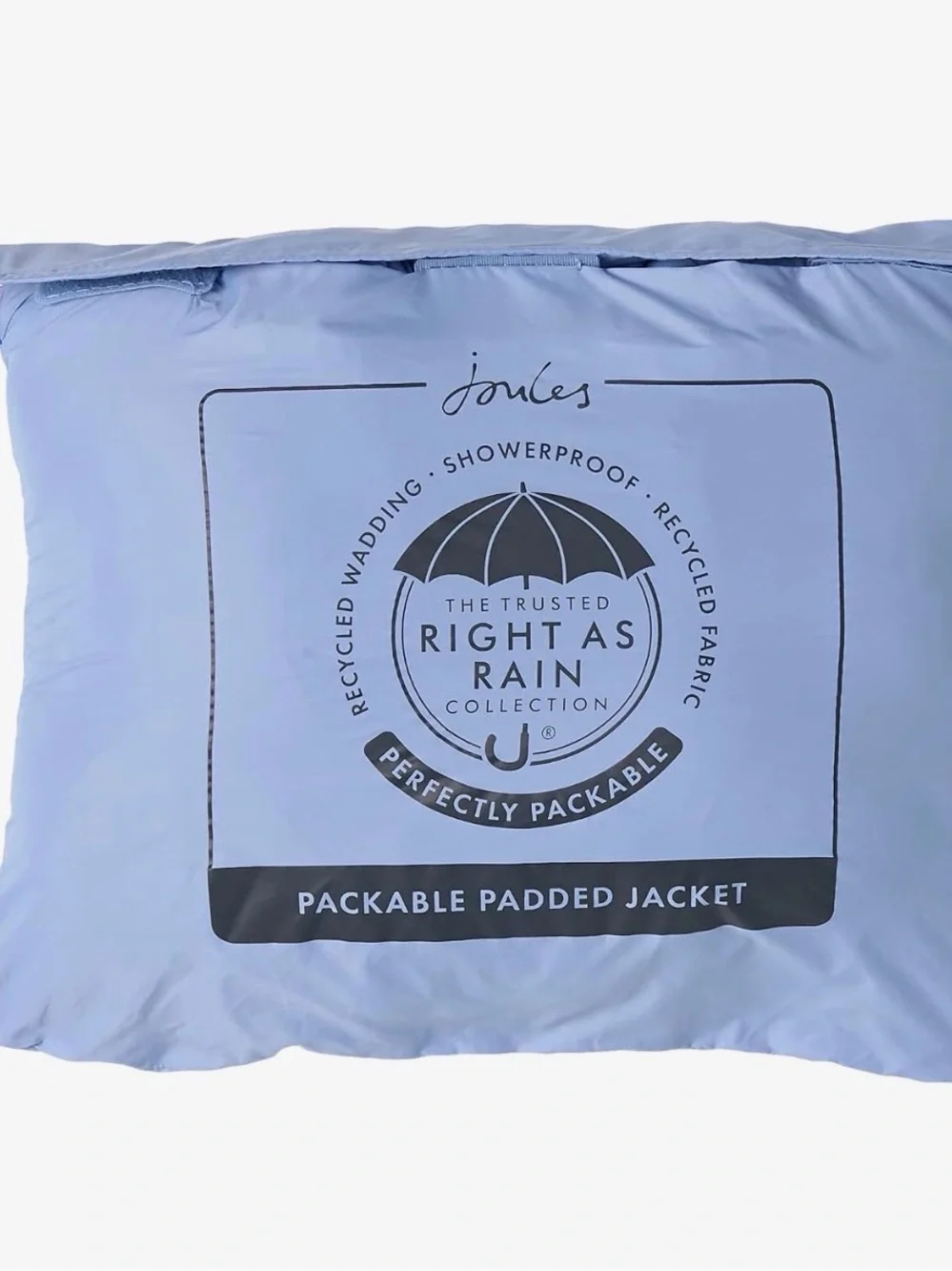 Joules Girls Kinnaird Showerproof Recycled Packable Padded Jacket 3T